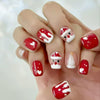 12 Sizes-24 Pcs Press On Nails R936