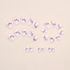 12 Sizes-24 Pcs Press On Nails W1048