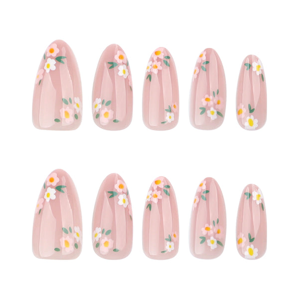 12 Sizes-24 Pcs Press On Nails JP3762