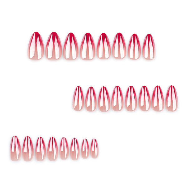 12 Sizes-24 Pcs Press On Nails DIY72