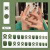 12 Sizes-24 Pcs Press On Nails R271