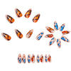 12 Sizes-24 Pcs Press On Nails Y1960