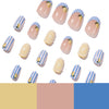12 Sizes-24 Pcs Press On Nails JP4394