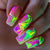 12 Sizes-24 Pcs Press On Nails Y413