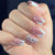12 Sizes-24 Pcs Press On Nails JP3769