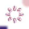 12 Sizes-24 Pcs Press On Nails C398