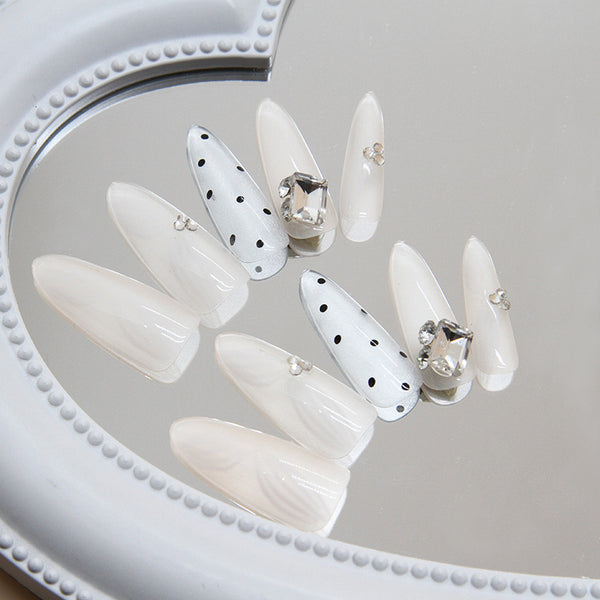 12 Sizes-24 Pcs Press On Nails MY072