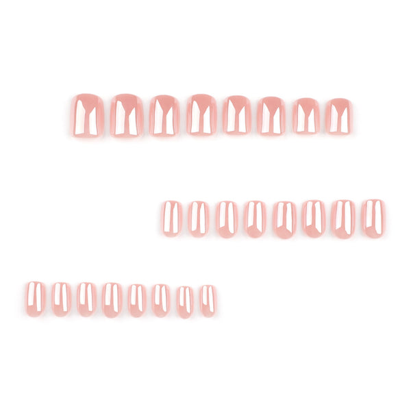 Medium Pink Press on Nails