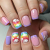12 Sizes-24 Pcs Press On Nails Y1873