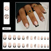 12 Sizes-24 PcsPress On Nails W422