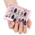Glamhalo Premiere 30pcs Press On Nails – Eco-Friendly Perfect Fit - GD19