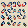 12 Sizes-24 Pcs Press On Nails Y1253