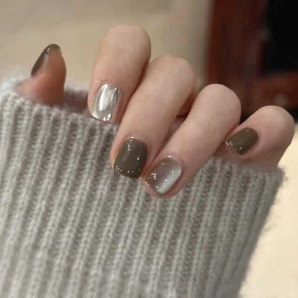 12 Sizes-24 PcsPress On Nails MY122