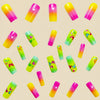12 Sizes-24 Pcs Press On Nails Y497