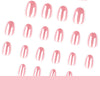 12 Sizes-24 Pcs Press On Nails JP4195