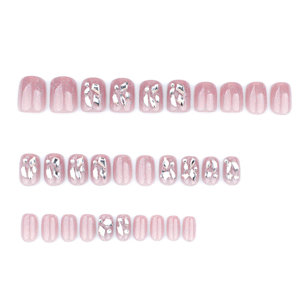 15 Sizes-30 Pcs Press On Nails GN040