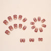 12 Sizes-24 Pcs Press On Nails Z603