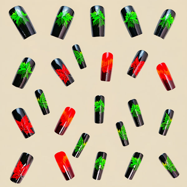 12 Sizes-24 Pcs Press On Nails Y426