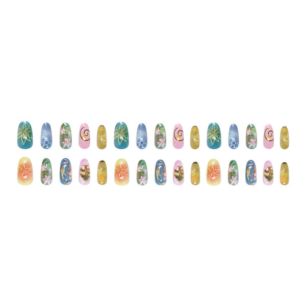 30 Pcs Press On Nails W2090