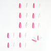 12 Sizes-24 Pcs Press On Nails JP1171