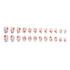 12 Sizes-24 Pcs Press On Nails W1081