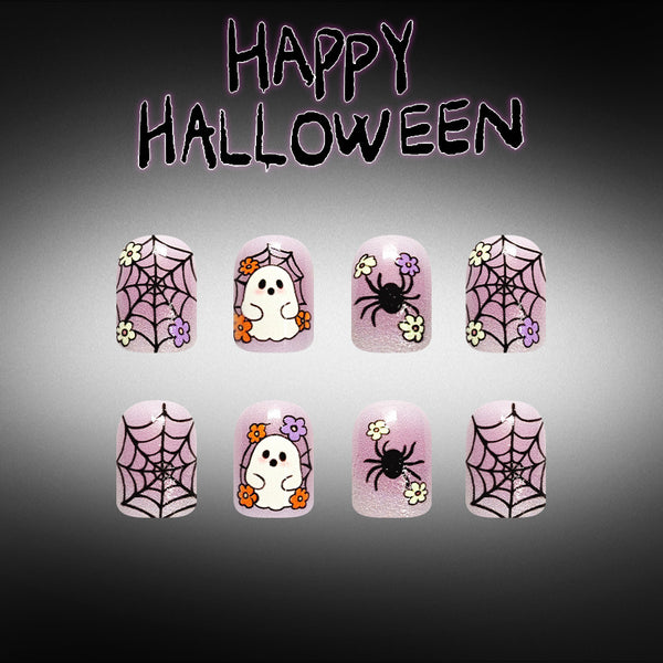 12 Sizes-24 Pcs Press On Nails C2014