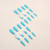 12 Sizes-24 Pcs Press On Nails Z689