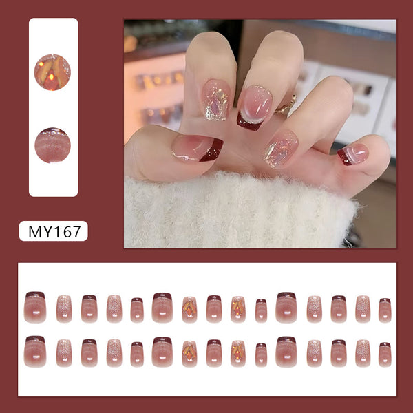 30 Pcs Press On Nails MY167