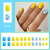 12 Sizes-24 PcsPress On Nails C318