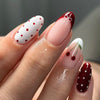 12 Sizes-24 Pcs Press On Nails C1387