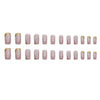 12 Sizes-24 Pcs Press On Nails W1452