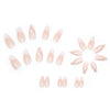 12 Sizes-24 Pcs Press On Nails W130