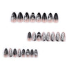 12 Sizes-24 Pcs Press On Nails JP3530