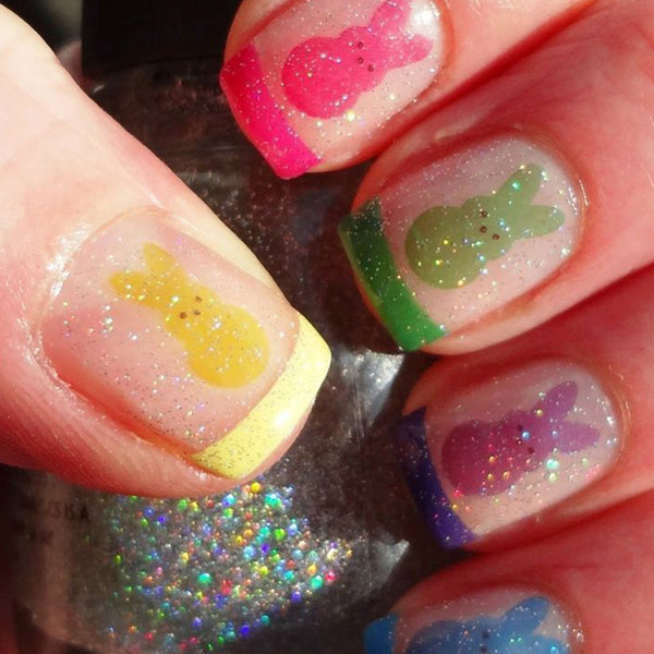 12 Sizes-24 PcsPress On Nails JH79