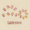 12 Sizes-24 Pcs Press On Nails Y1802