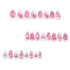 12 Sizes-24 Pcs Press On Nails JP3710