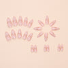 12 Sizes-24 Pcs Press On Nails W1765