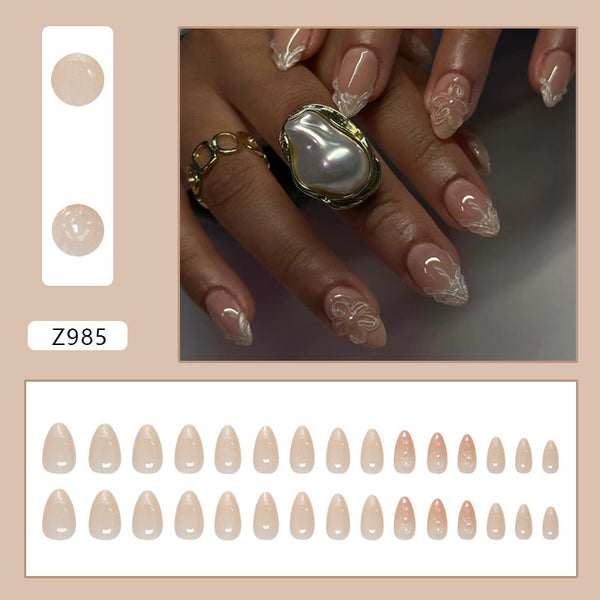 30 Pcs Press On Nails Z985