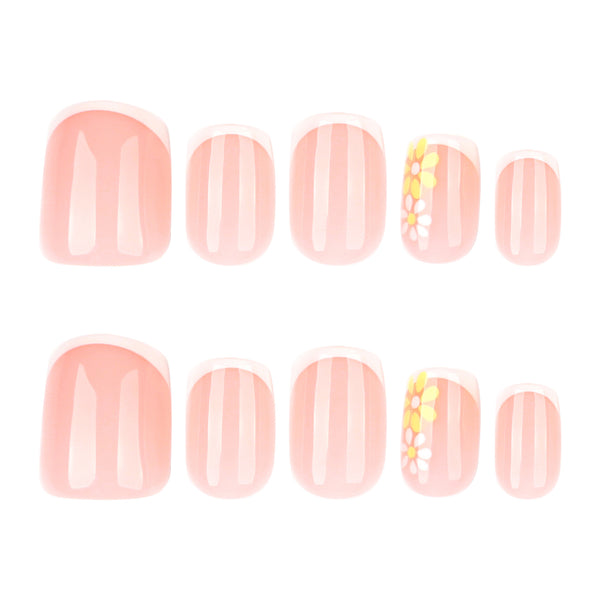 12 Sizes-24 Pcs Press On Nails JP3898