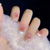 12 Sizes-24 Pcs Press On Nails R436