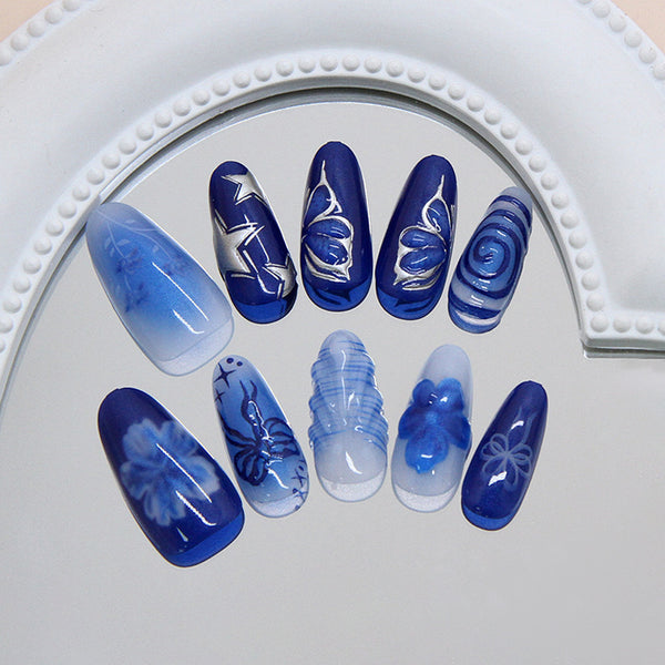 30 Pcs Press On Nails W2082