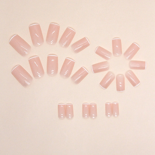 12 Sizes-24 Pcs Press On Nails W1360