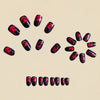12 Sizes-24 Pcs Press On Nails Y1179