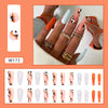 12 Sizes-24 Pcs Press On Nails W173