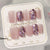 12 Sizes-24 Pcs Press On Nails nail-accessory