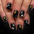 12 Sizes-24 Pcs Press On Nails C1115