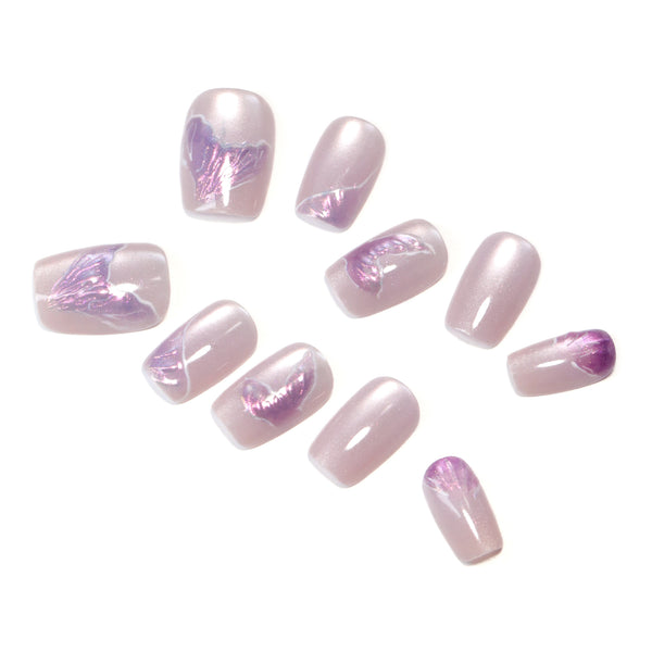 12 Sizes-24 Pcs Press On Nails SP117