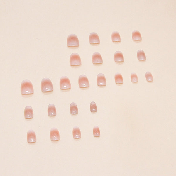 12 Sizes-24 Pcs Press On Nails W1495
