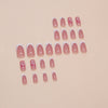 12 Sizes-24 Pcs Press On Nails W1673