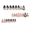 12 Sizes-24 Pcs Press On Nails JP2512